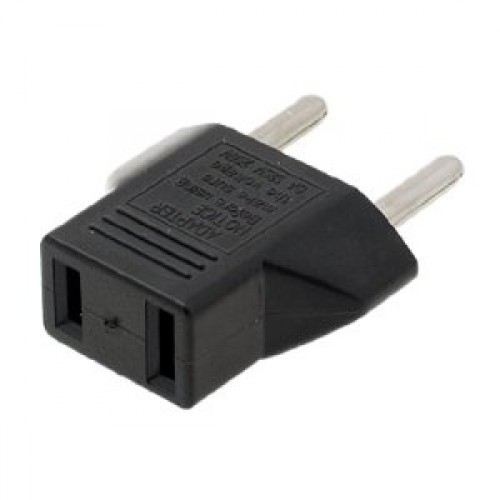 US/USA to European EU Travel Charger Adapter Plug Outlet Converter - 0633